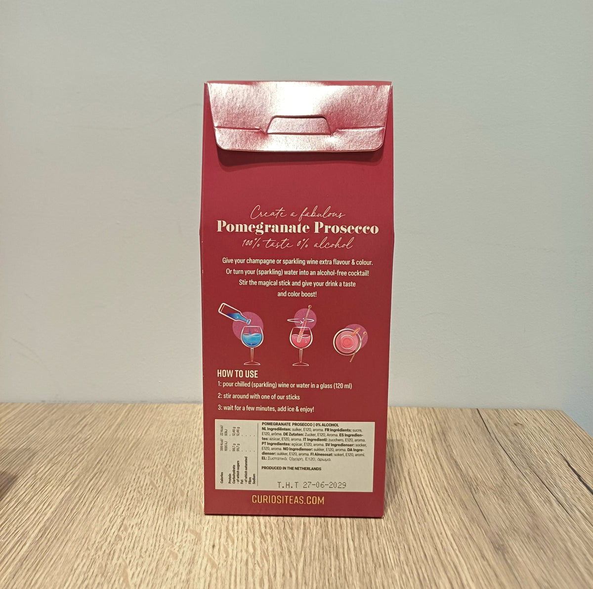 Mocktail drink sticks -  prosecco (6 st.)