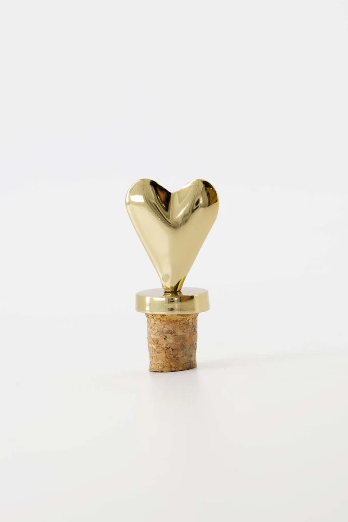 Wijnstopper hartje 'samen'