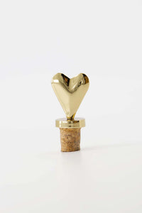 Wijnstopper hartje 'samen'