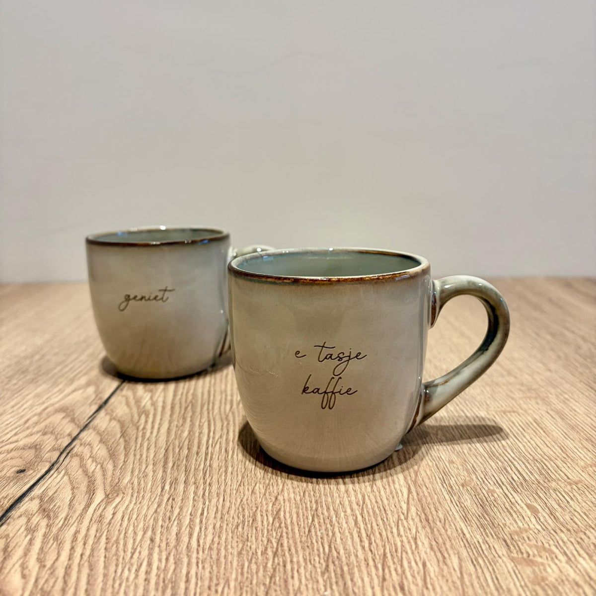 Koffietasje - grijs