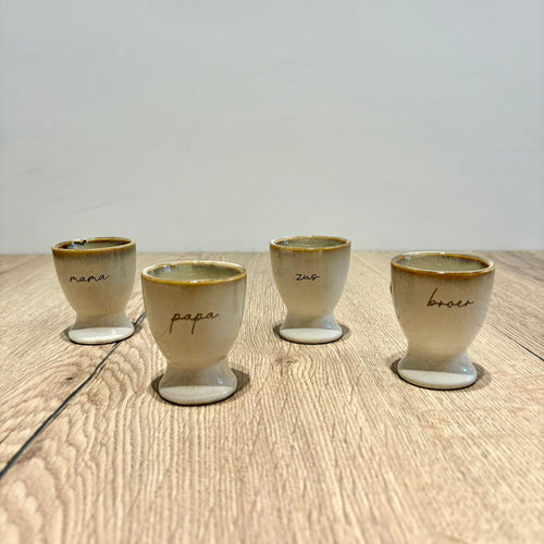 Eierdopje - beige