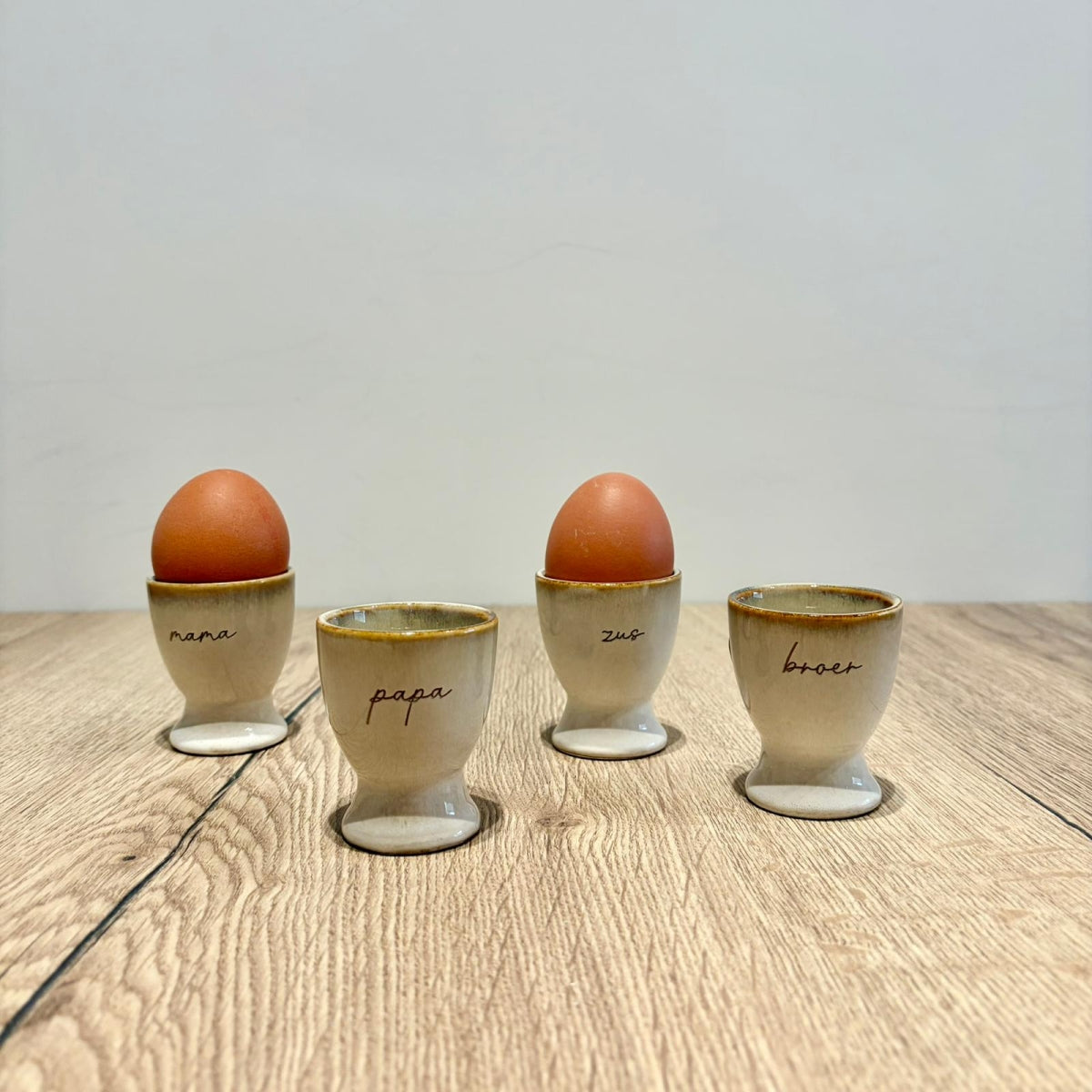 Eierdopje - beige