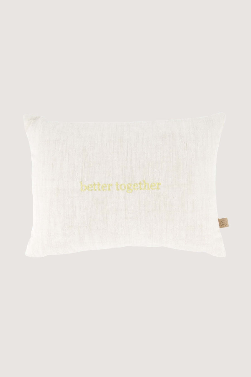 Kussen - better togetter (35 x 25 cm)