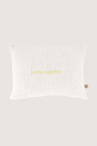 Kussen - better togetter (35 x 25 cm)