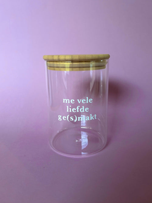 Voorraadpot - Me vele liefde ge(s)makt