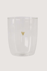 Drinkglas - hartje