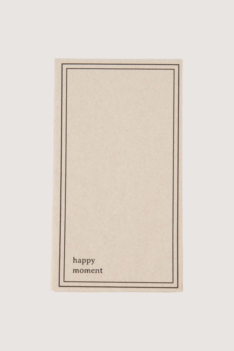 Servetten - happy moment