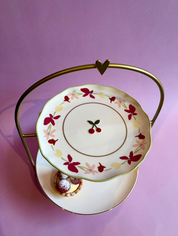 Etagere metaal met bordjes