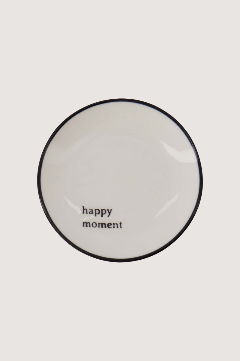 Gebaksbordje - happy moment