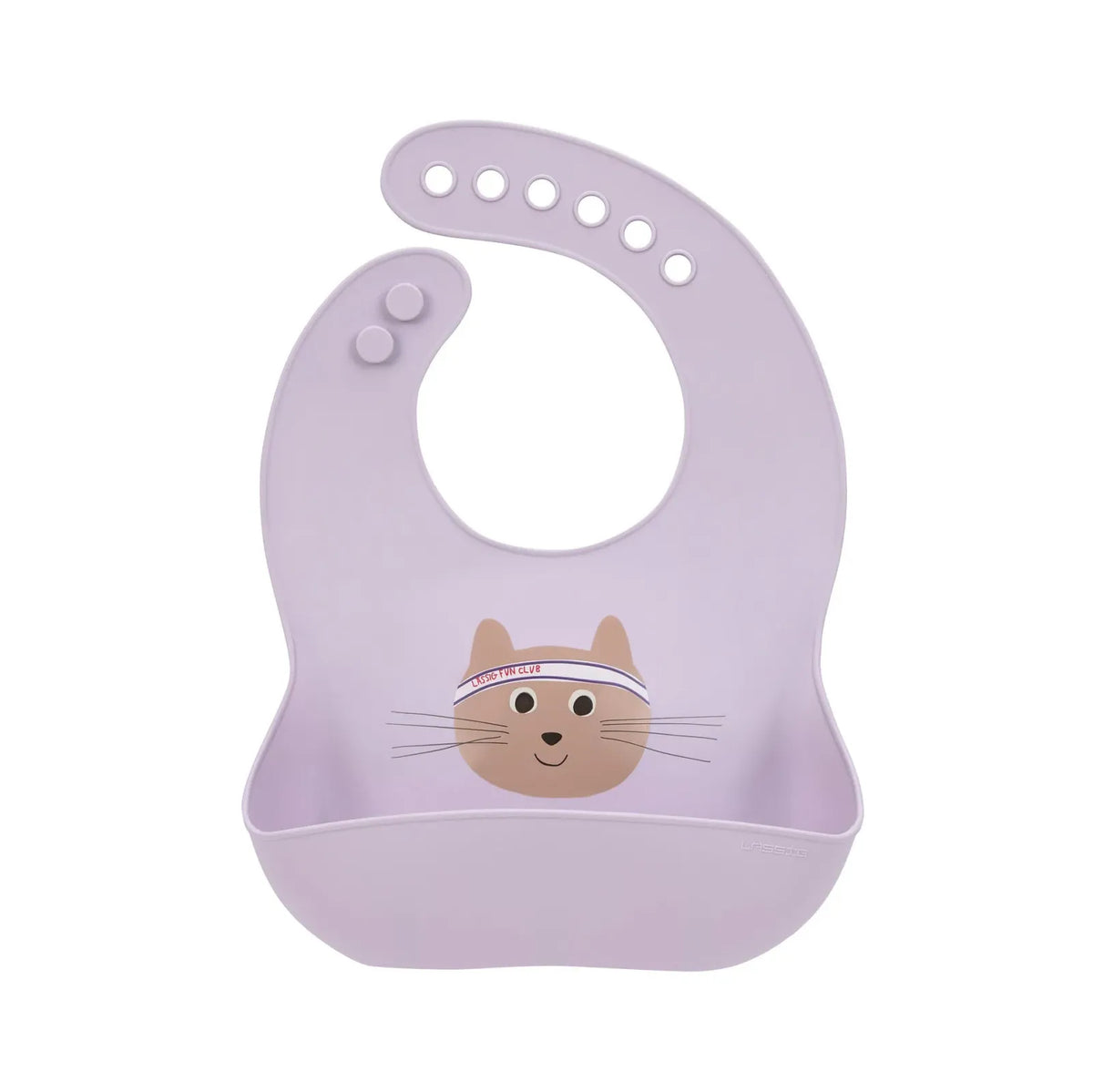 Silicone slabbetje - Tiny Team Cat