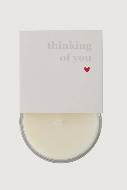 Geurkaars in wikkel - thinking of you