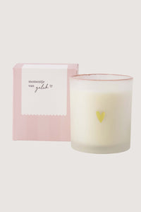 Geurkaars glas in doosje - momentje van geluk