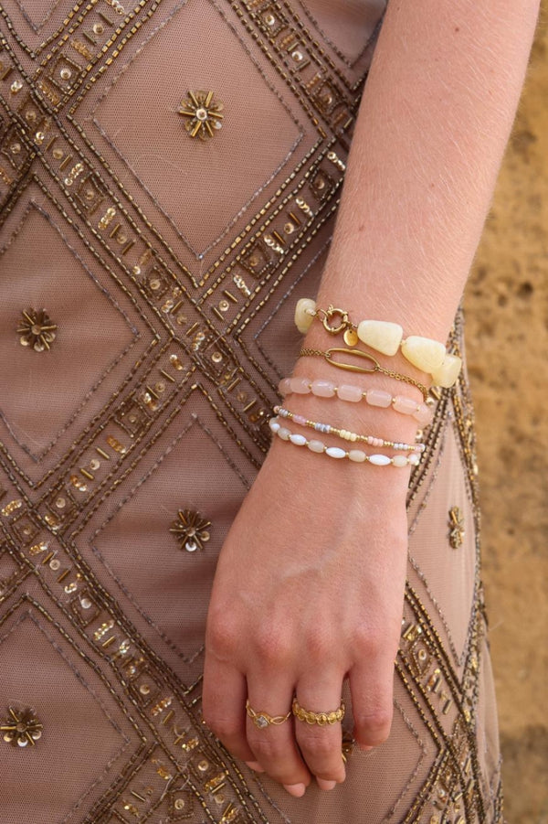 Armband - Butter yellow