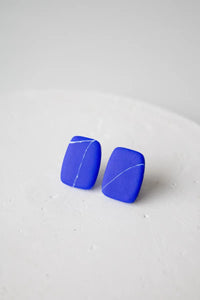 Oorbellen - Obi blauw