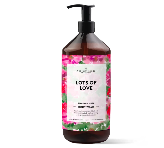 Douchegel / badschuim - Lot's of love 1000 ml