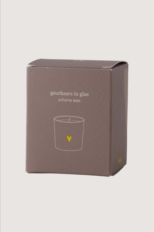 Geurkaars in doosje - thinking of you