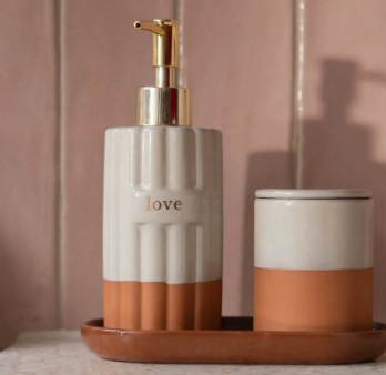 Zeeppomp terracotta - Love