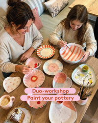 Duo-workshop Paint your pottery