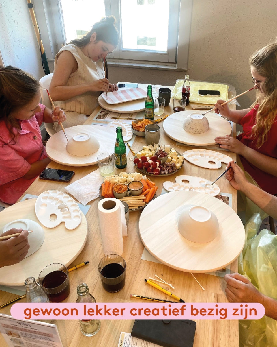Duo-workshop Paint your pottery