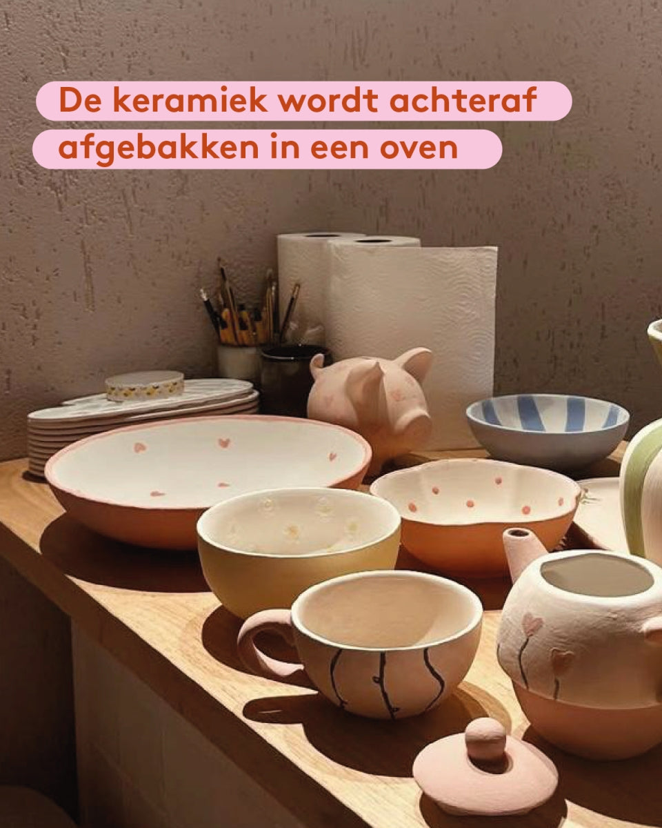 Duo-workshop Paint your pottery