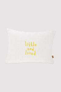 Kussen - little and love (35 x 25 cm)