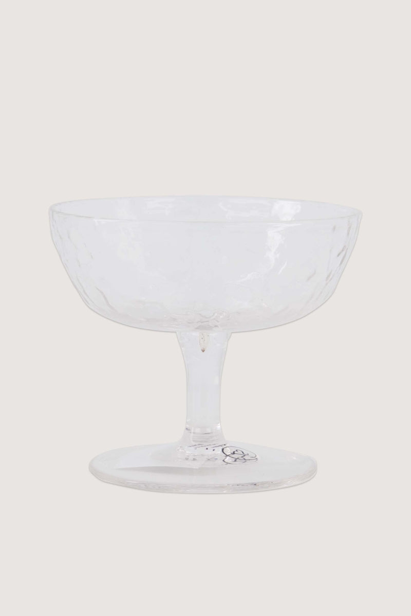Coupe glas hartje
