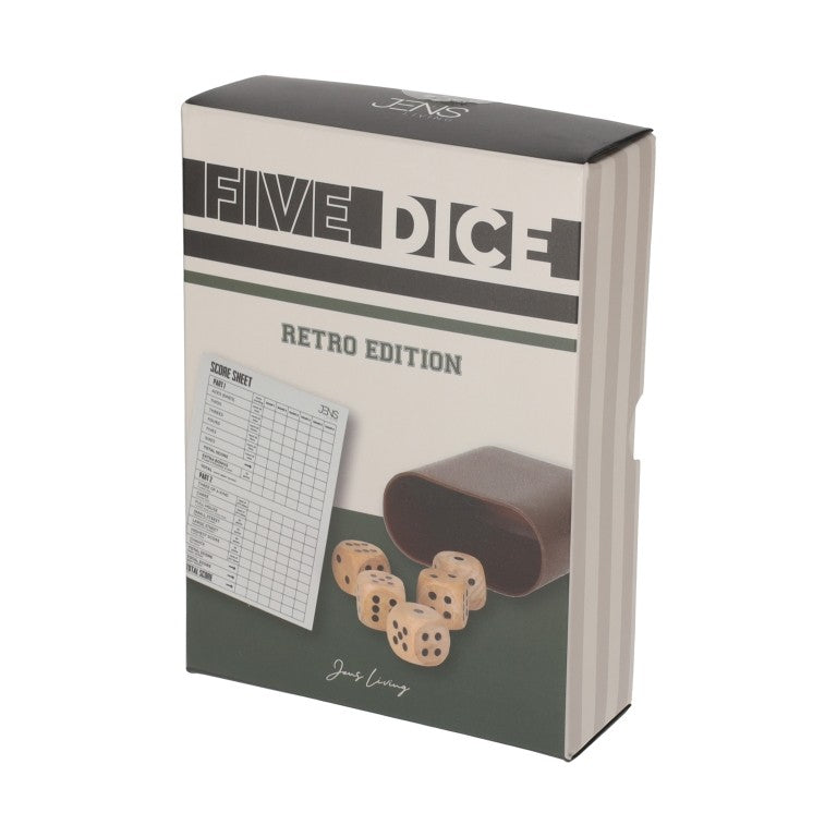 Yahtzee - 5 dobbelstenen Retro