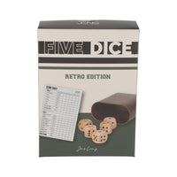 Yahtzee - 5 dobbelstenen Retro