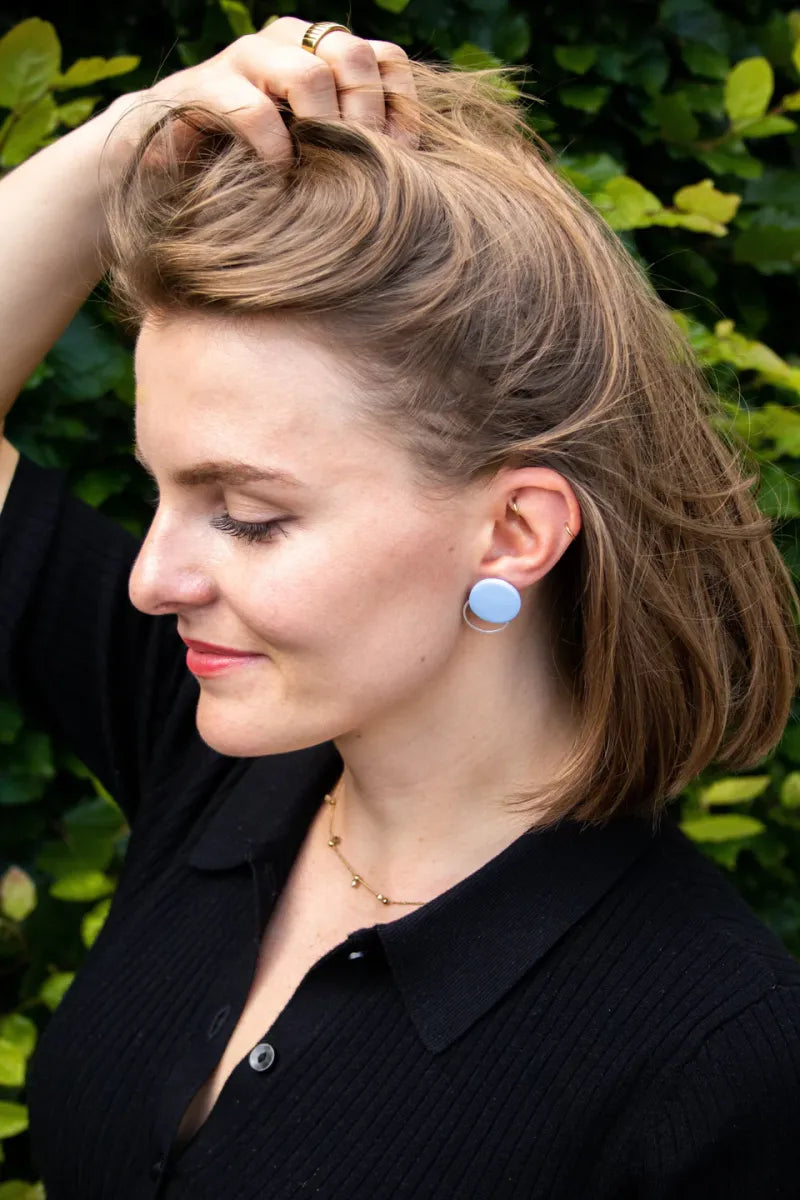 Oorbellen - Alta blauw