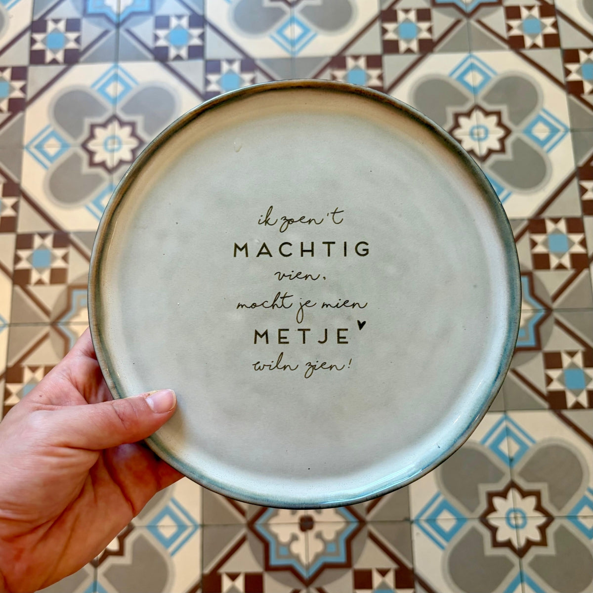 Bord - ik zoen't machtig vien, ... metje