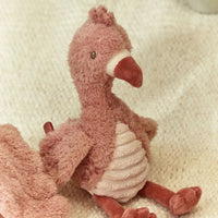 Knuffel - flamingo 17 cm