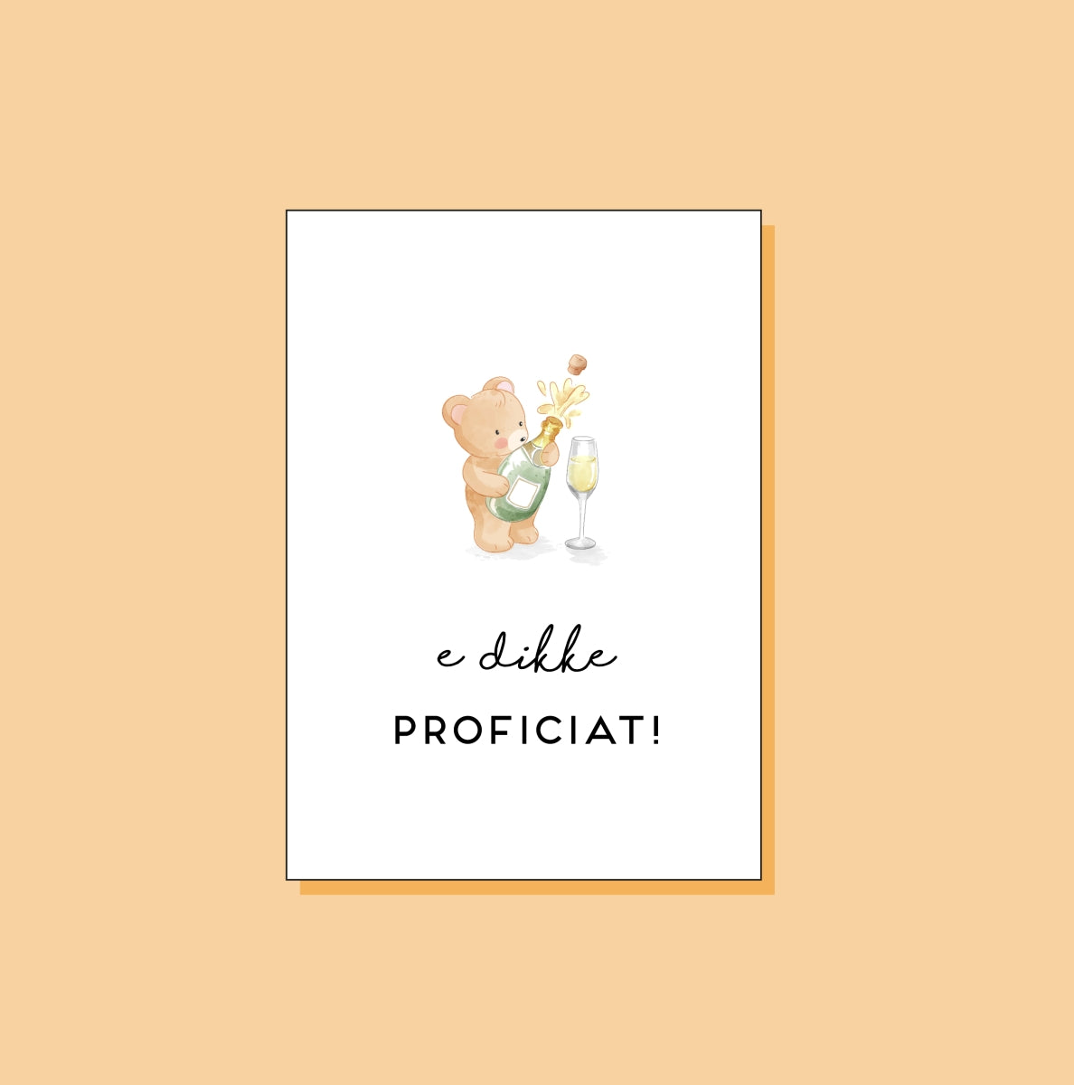 E dikke proficiat!
