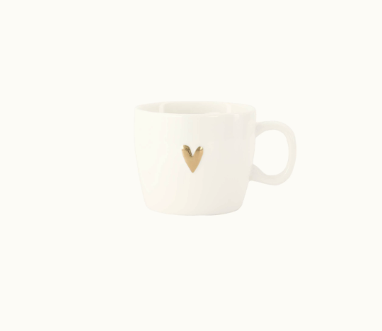 Cappuccino mok - hart