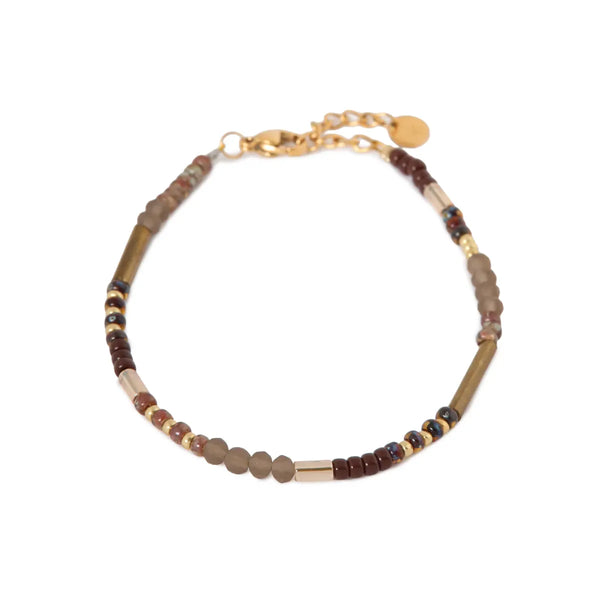 Armband - Chique brown