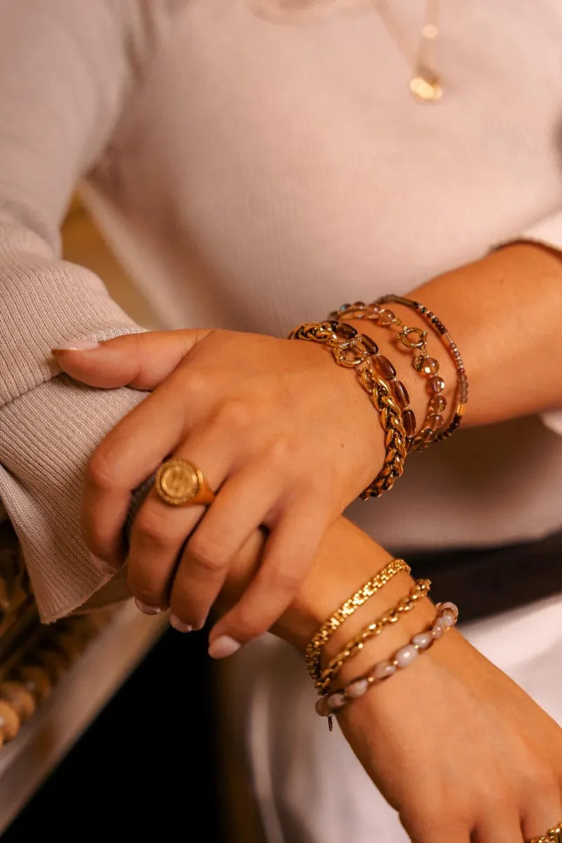 Armband - Chique brown