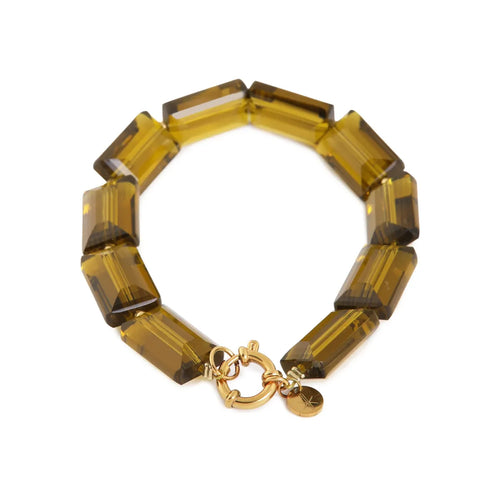 Armband - Shiny olive