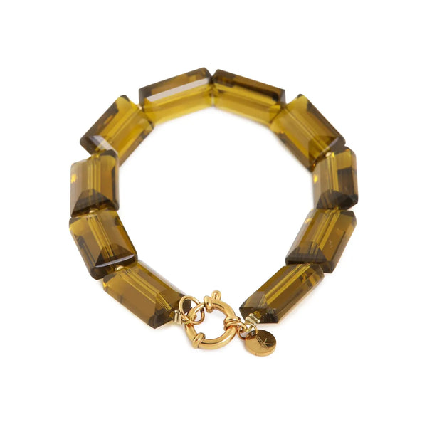 Armband - Shiny olive