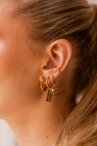 Oorbellen - Shiny olive (paar)