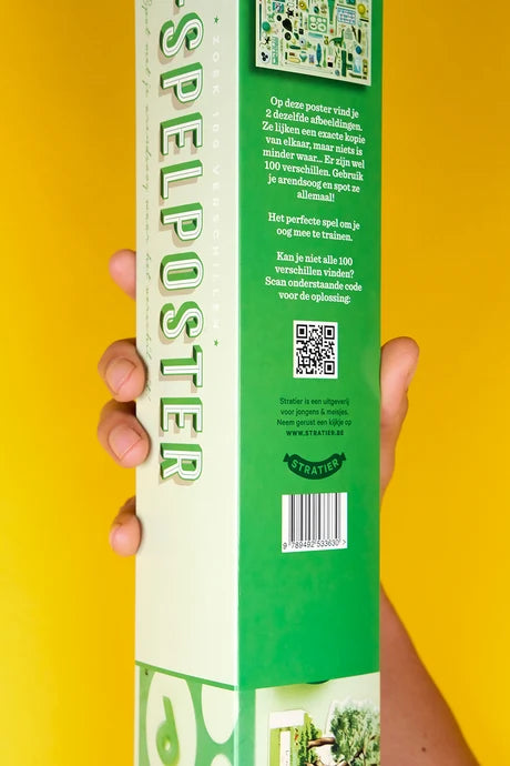 XL poster - Zoek de 100 verschillen