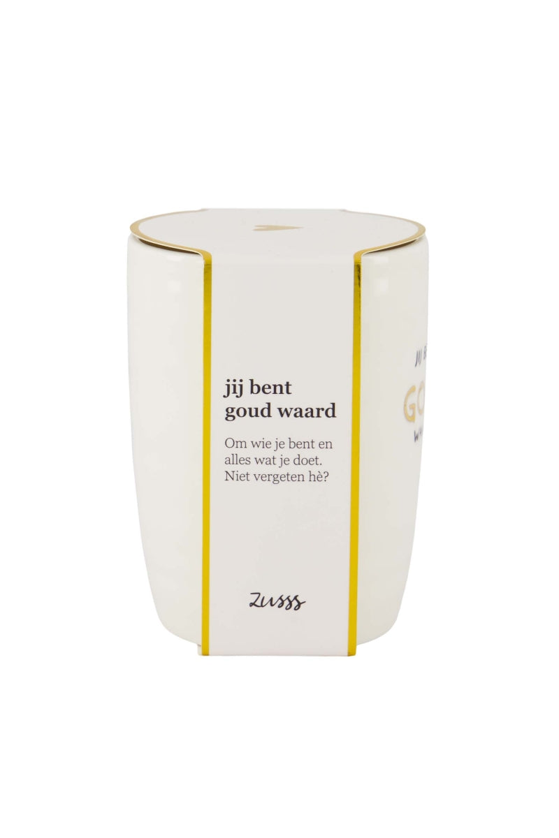 Koffiemok - jij bent goud waard