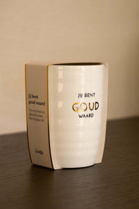 Koffiemok - jij bent goud waard