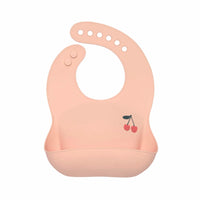 Silicone slabbetje - Happy fruits cherry