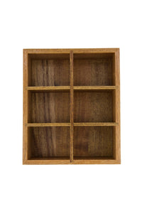 Theebox - hout hart