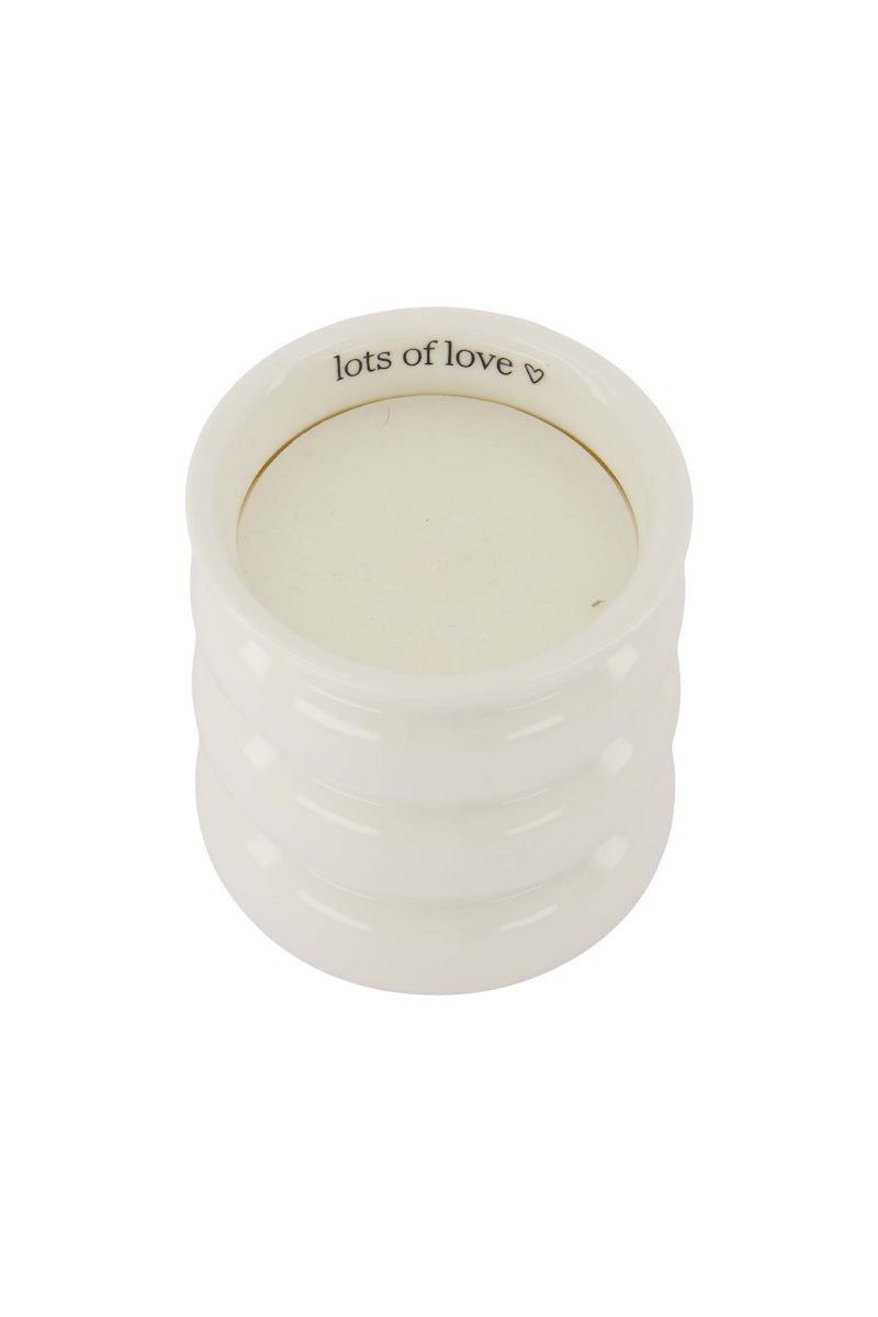Geurkaars - Ribbel lots of love