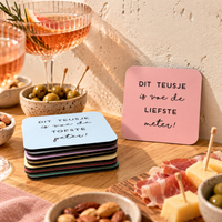Onderzetter - Dit teusje is voe de liefste meter