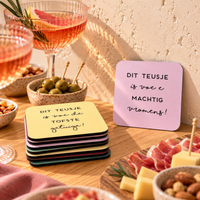 Onderzetter - Dit teusje is voe e machtig vromens