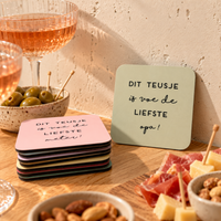 Onderzetter - Dit teusje is voe de liefste opa