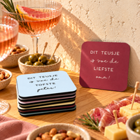 Onderzetter - Dit teusje is voe de liefste oma