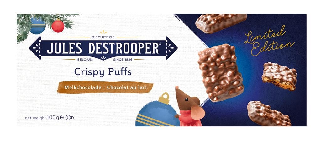 Jules Destrooper - Crispy puffs (melkchocolade)