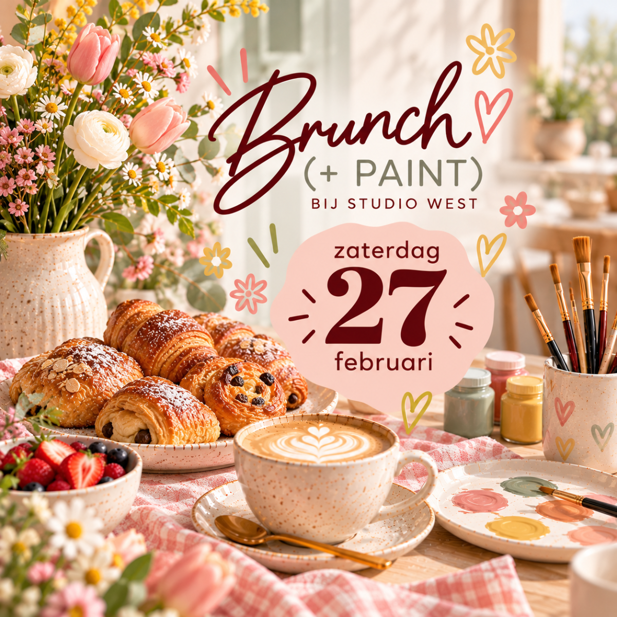 Brunch (& Paint) - zaterdag 27/02/2027